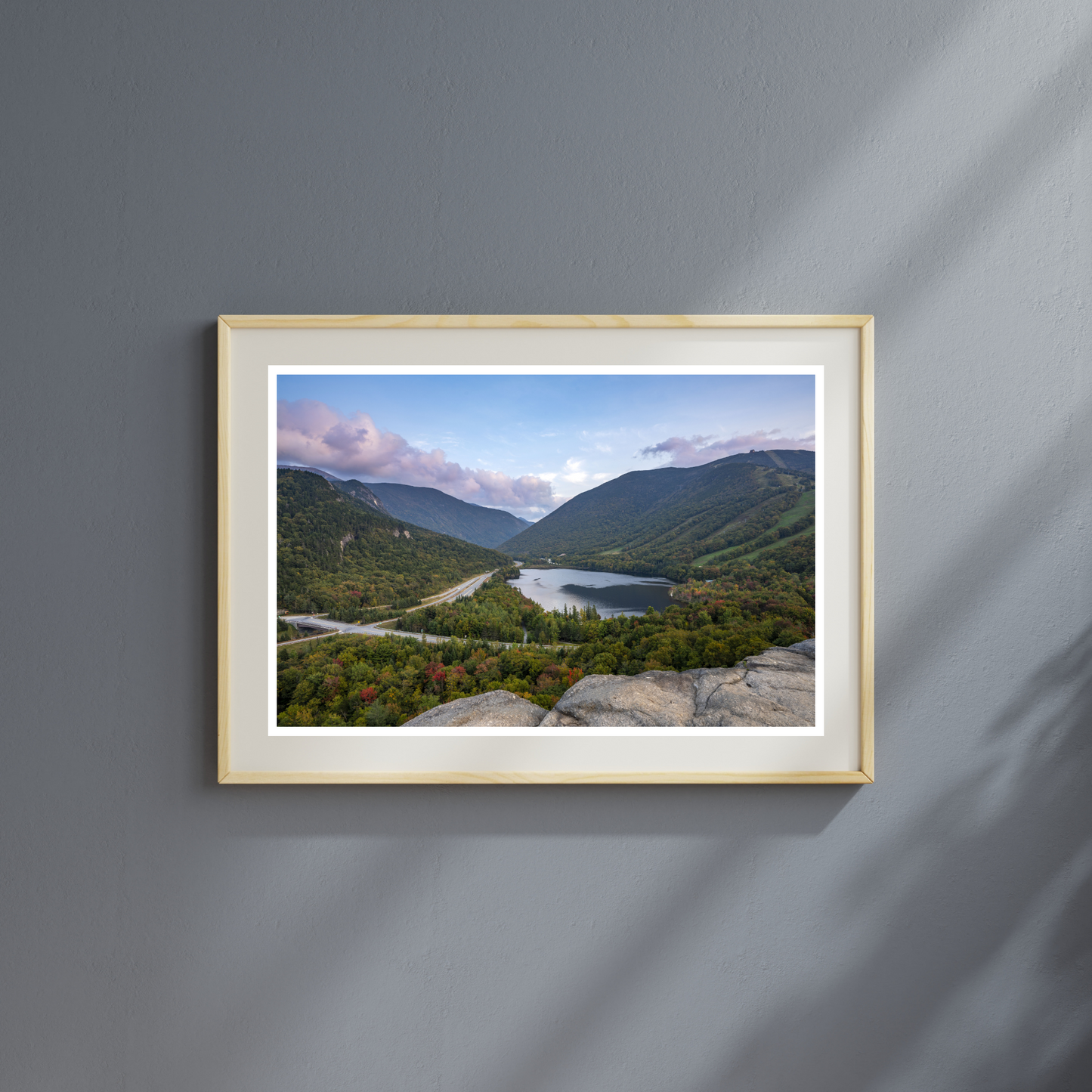 Artists Bluff and Echo Lake New Hampshire