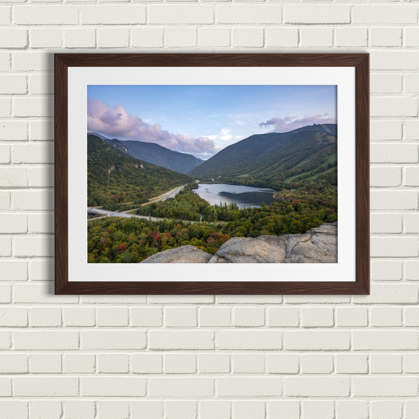Artists Bluff and Echo Lake New Hampshire