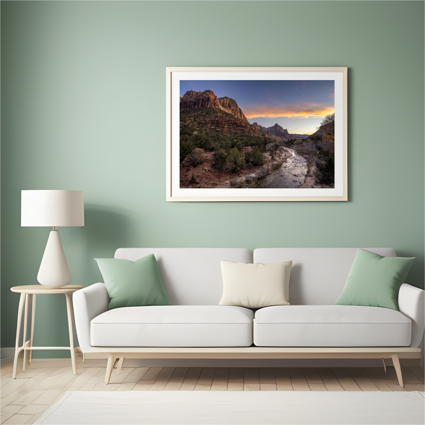 Virgin River Sunset Zion