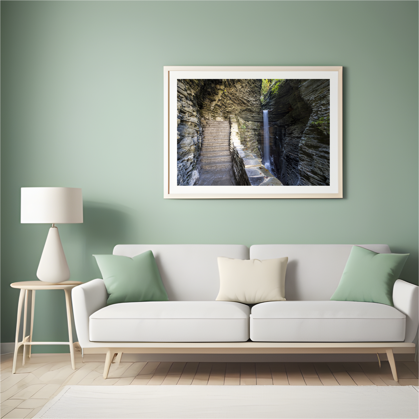 Cavern Cascade In Watkins Glen