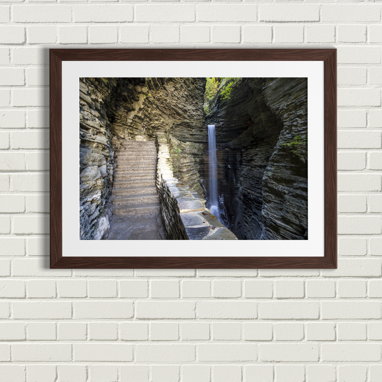 Cavern Cascade In Watkins Glen