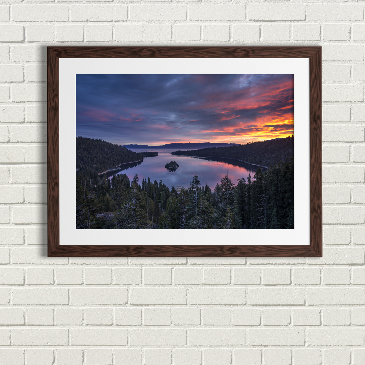 Emerald Bay Lake Tahoe Sunrise