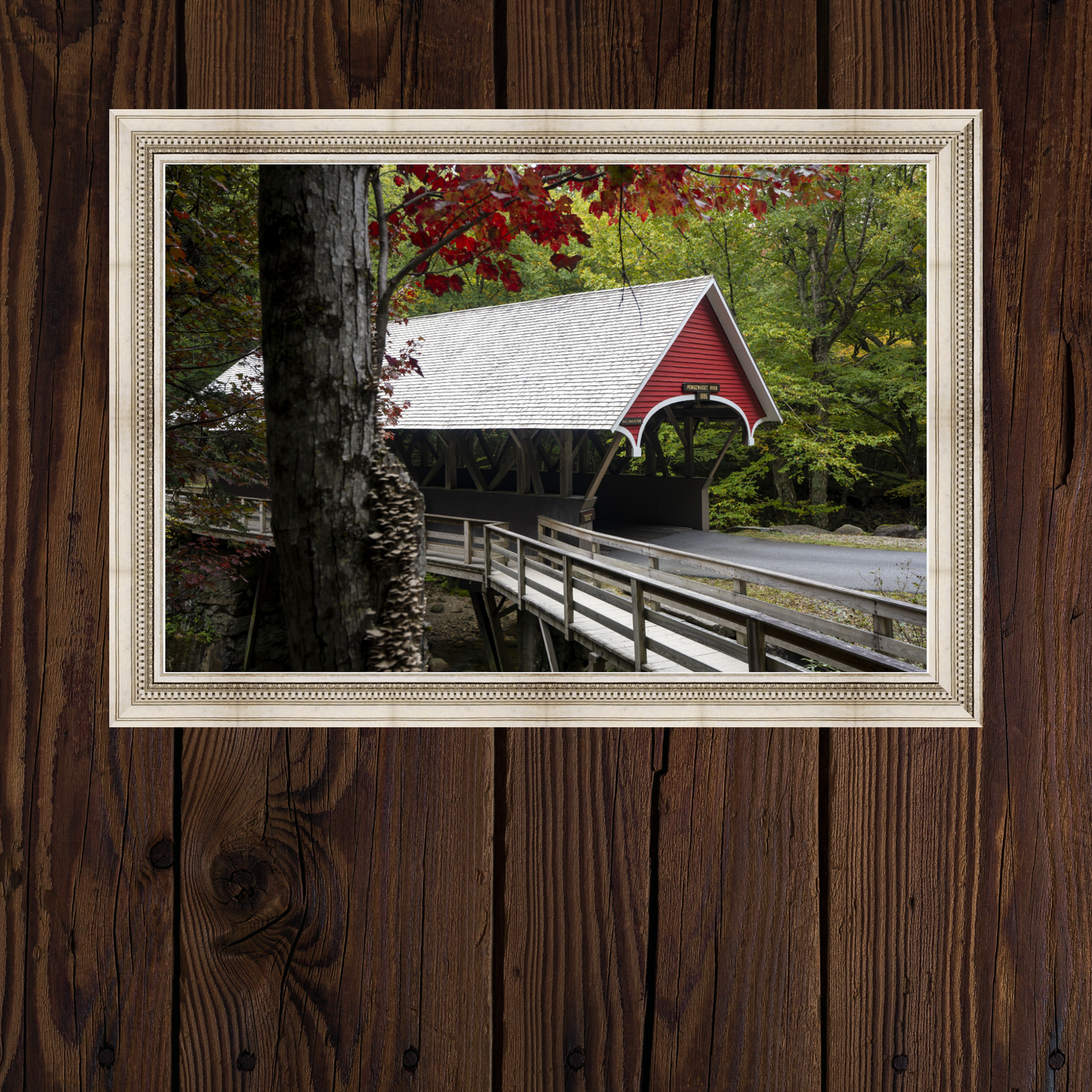 Flume Covered Bridge New Hampshire