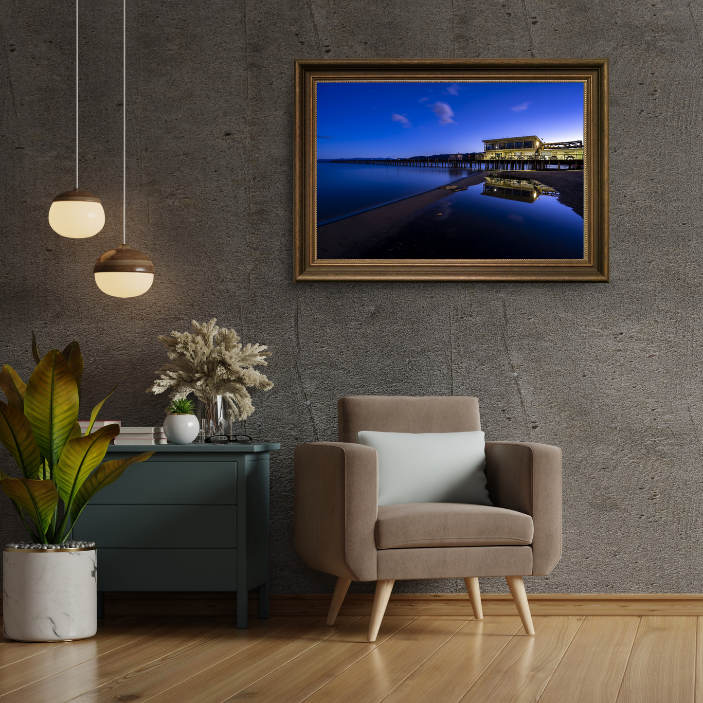 South Lake Tahoe Pier Sunrise