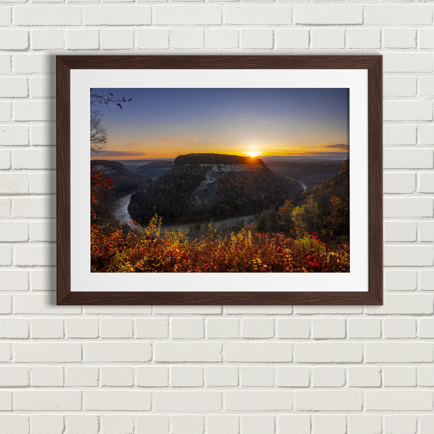 Letchworth State Park Sunrise
