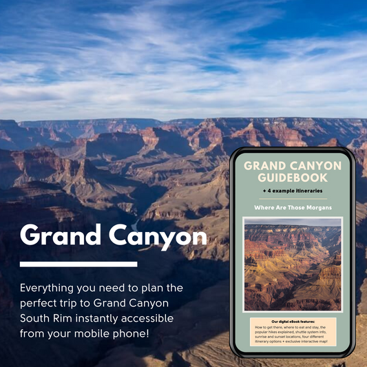 Grand Canyon South Rim Travel Guidebook