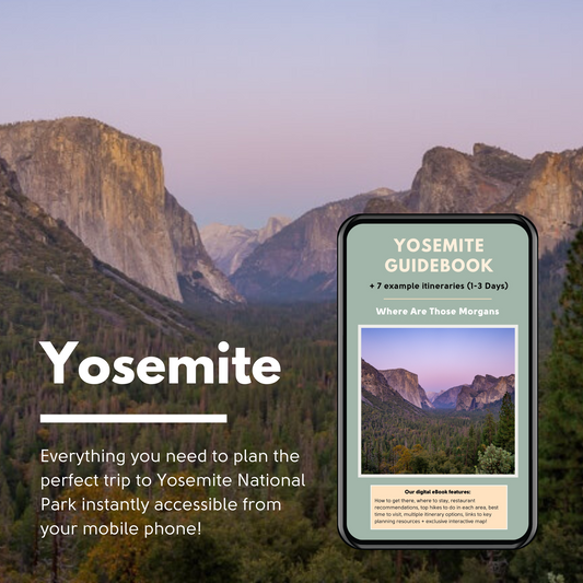 Guía de viaje del Parque Nacional Yosemite
