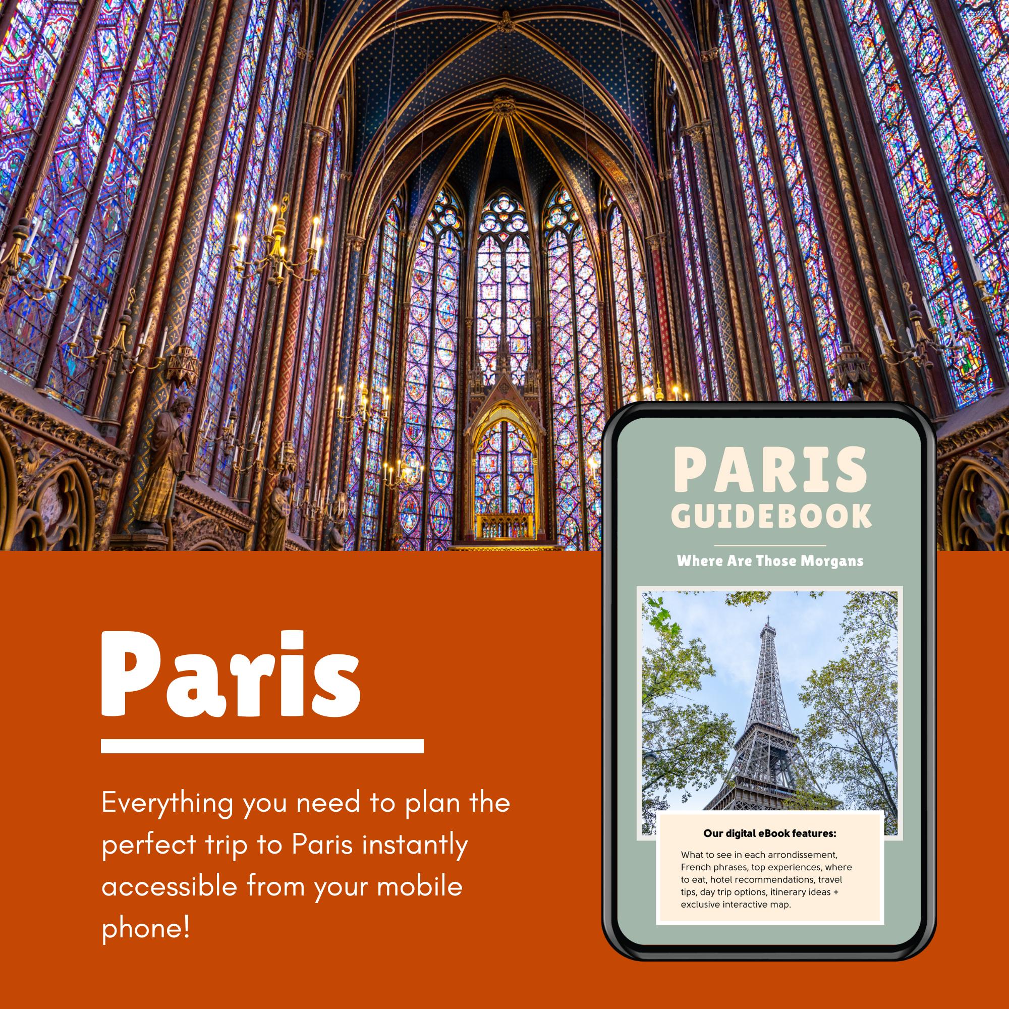 Buy Paris Trip Planner PDF: Instant Download Travel Guide – Where Are ...
