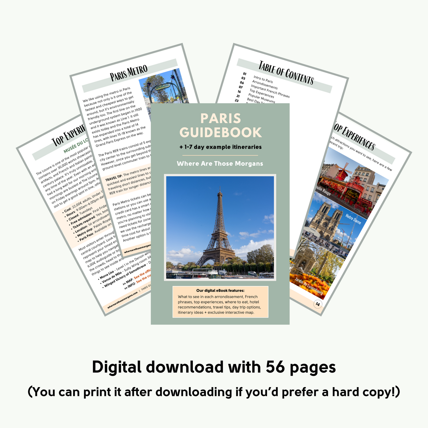 Paris Travel Guidebook