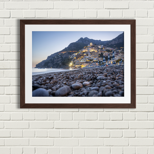 Pebble Beach In Positano Italy